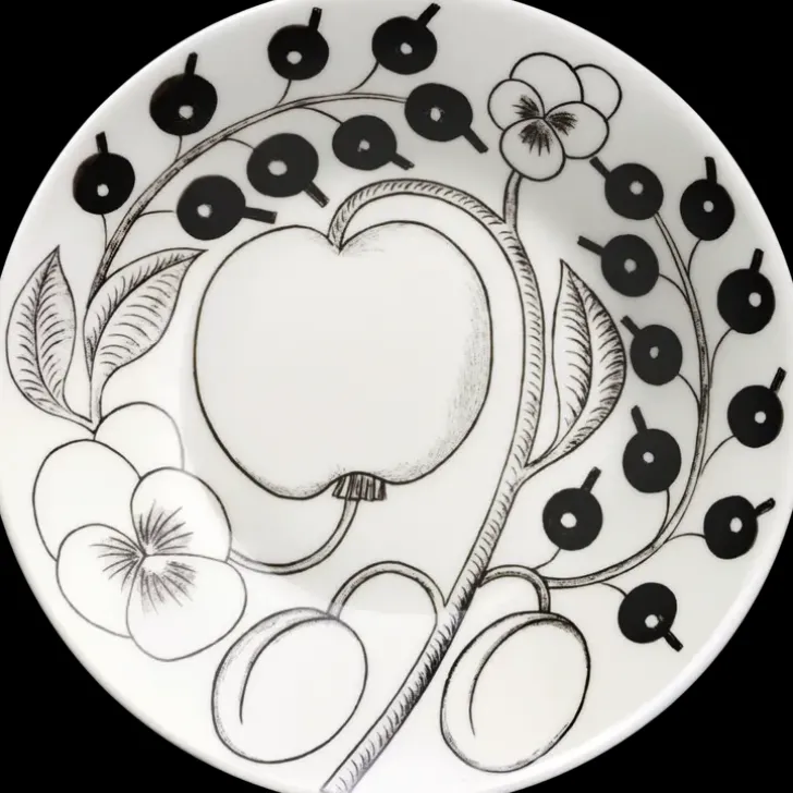 Arabia Paratiisi Vati 16,5 Cm, Musta