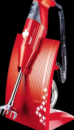 Bamix Swissline Sauvasekoitin 200W, Punainen