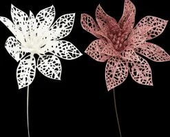 Carrefour Koristeoksa Joulutahti 20 Cm, Vaaleanpunainen