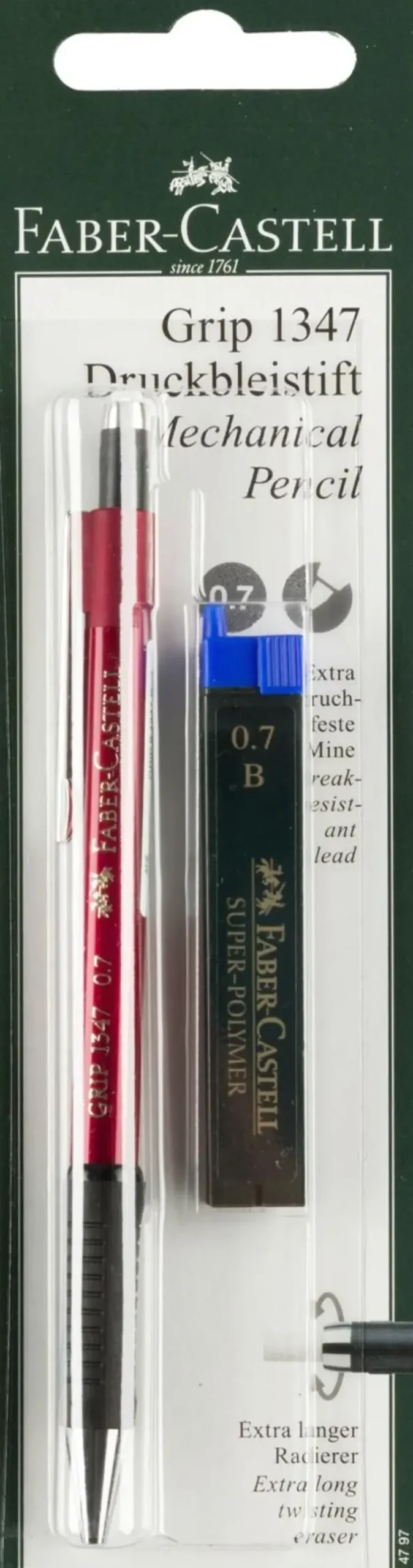 Faber-Castell Lyijytaytekyna 0,7Mm + Lyijyt