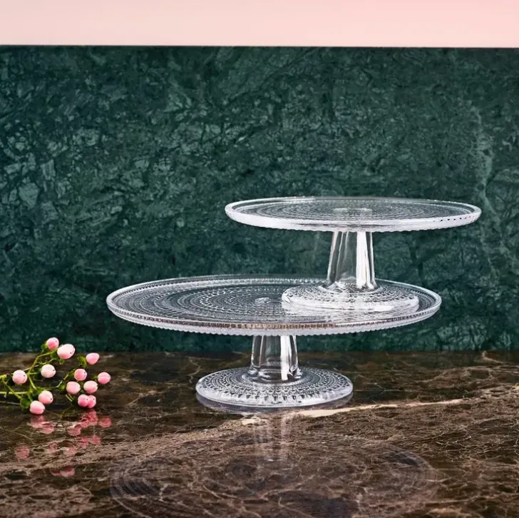 Iittala Kastehelmi Kakkuvati 24Cm Kirkas