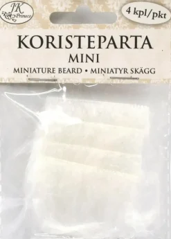 J.K. Primeco Koristeparta Mini Valkoinen 4 Kpl
