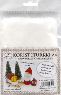 J.K. Primeco Koristeturkki A4 Valkoinen