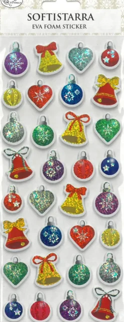 J.K. Primeco Softistarra Joulupallot Hologrammi