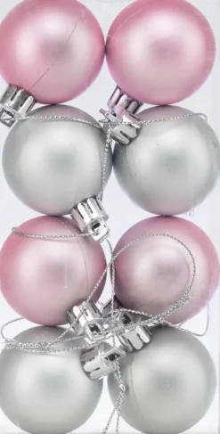 Joulupallo 4 Cm Matta 8 Kpl