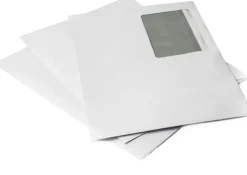 Luontevat Isoikkunakirjekuoria E5 Valkoinen 20Kpl