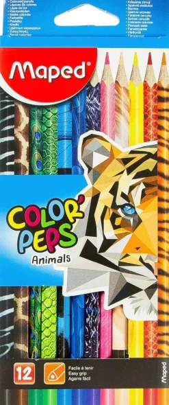 Maped Animals Puuvarit 12Kpl