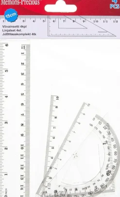 Memoris Precious Viivainsetti 4Kpl