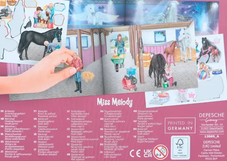 Miss Melody Mini Stickerworld