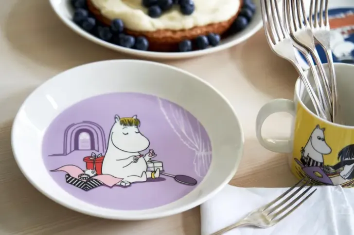 Moomin Arabia Muumi Niiskuneiti Lautanen 19 Cm Liila