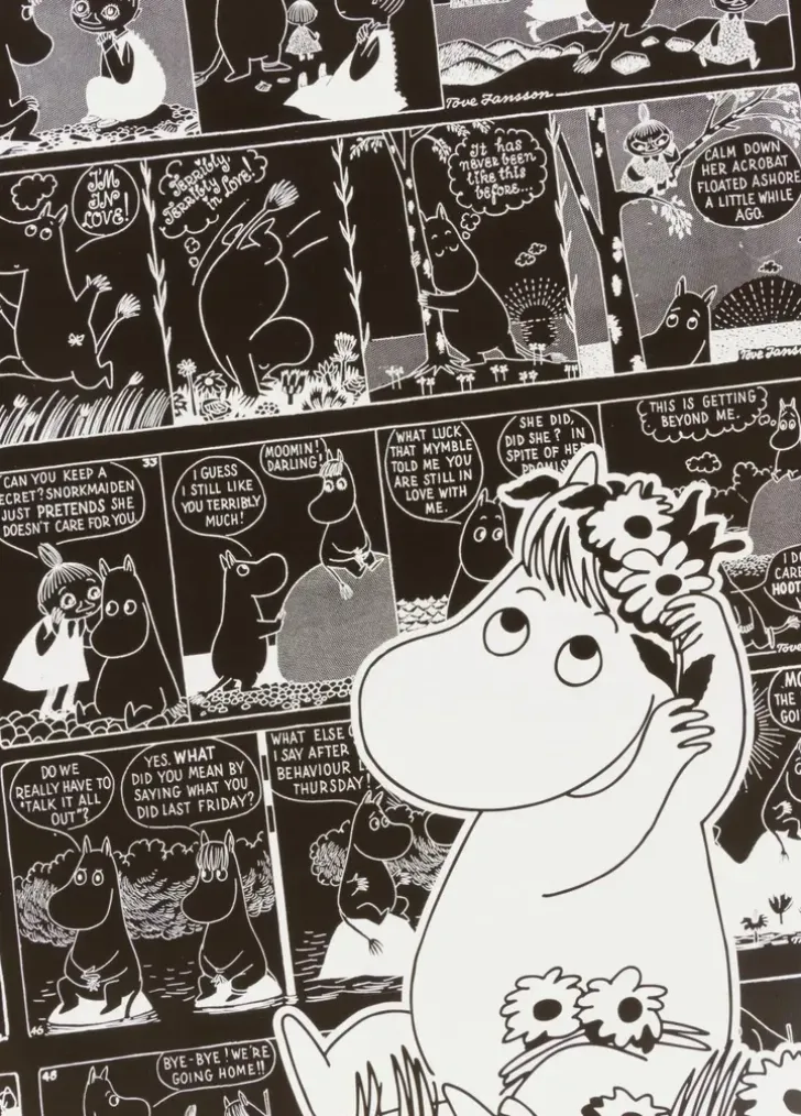 Muumi Nidottu Vihko A4/40