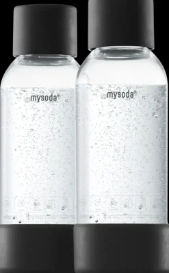 Mysoda Black 0.5L Juomapullo 2-Pack