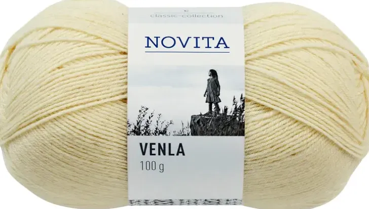 Novita Venla 100G Lanka Luonnonvalkoinen
