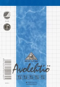 Paperipiste Avolehtio A6/70