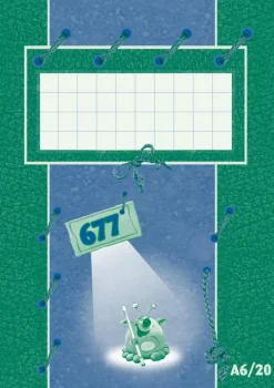 Paperipiste Kouluvihko A6/20 7X7Mm
