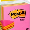 Post-It Viestilappukuutio, Neonpinkki, 76 Mm X 76 Mm, 100% Pefc Ch18/0914