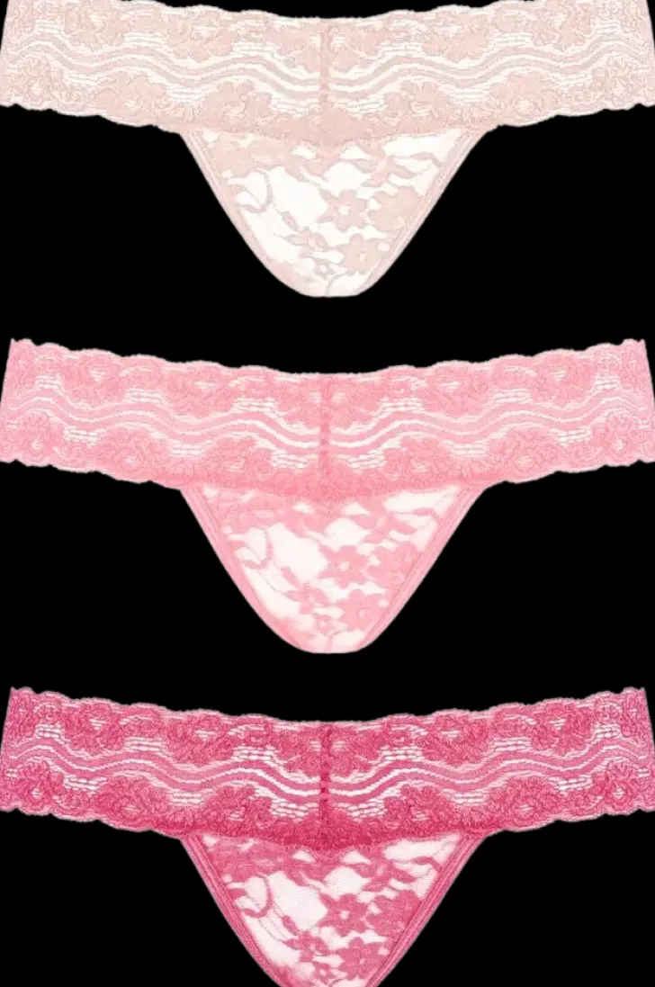 Rose Stringit 3 Kpl Pakkaus S/M