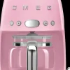 Smeg Kahvinkeitin Dcf02Pkeu 1,4 Litraa, Hvaaleanpunainen