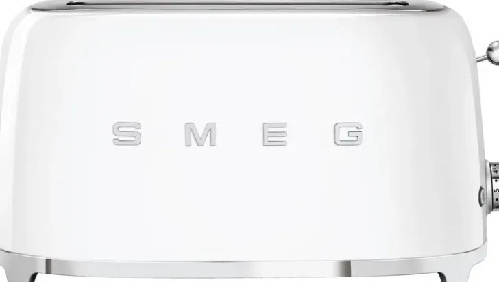 Smeg Tsf02Wheu 4-Viipaleen Leivanpaahdin Valkoinen