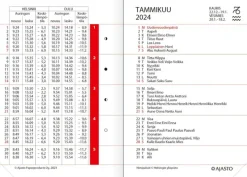 Taskukalenteri Ajastaika, Tummansininen