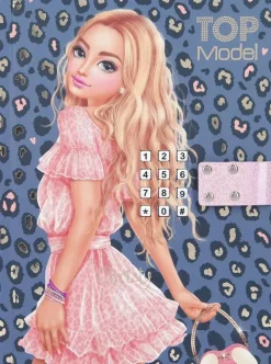 Topmodel Koodillinen & Soiva Paivakirja, Sininen