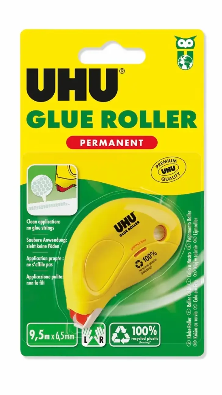 Uhu Liimarolleri Pysyva 9,5M X 6,5Mm