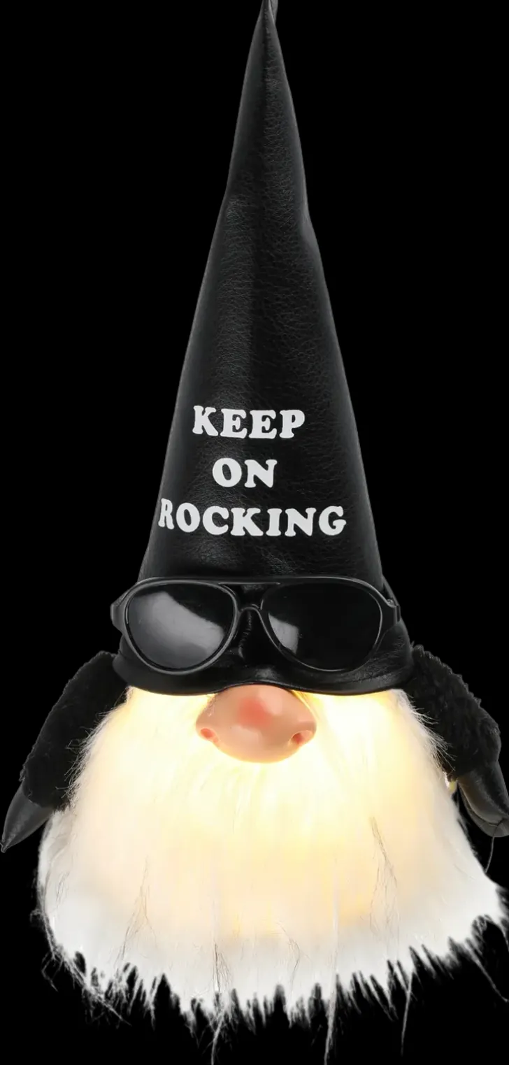 Winteria Tonttu Keep On Rocking Led-Valolla 26 Cm